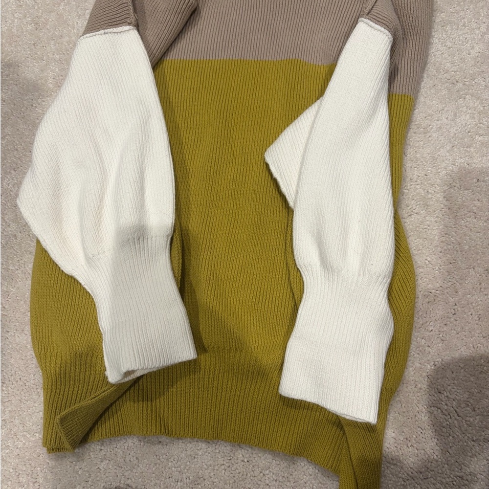 FREE people Colorblock Sweater